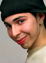 Hot uncut latino twink Diego Diamond shows his ass by Squirtz