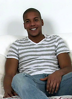 Black boy Channing strokes his uncut dick by Squirtz