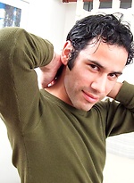 Sergio jacking off latino cock by Raging Stallion