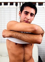 Valentin strokes his hairy dick by Raging Stallion