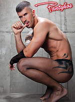 Justin Cruise Slips into Stockings for Adam Killian by Lucas Raunch With Justin Cruise,Adam Killian