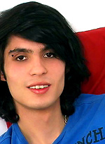 Santiago jacking off his uncut latino cock by Squirtz