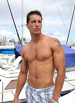 Straight Muscle Hunk Showing Off Huge Dick On Boat by ManAvenue