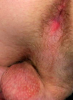 Chris shows his big cock and ass by Squirtz
