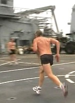 EricDeman has sexy videos of real marines near-naked training regimes on a warship. by Eric Deman