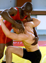 Ruggerbugger has horny private photos of French wrestler Victor Biscioni hanging with his buddies and modeling with his ass exposed. by Ruggerbugger