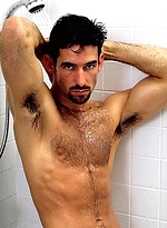 Muscular attractive hunk with a hot furry chest and nice cock. by Mount Equinox