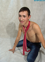 Brunette twink Tino from Netherlands by Boy Storm