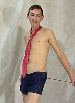 Brunette twink Tino from Netherlands by Boy Storm