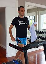 Gym work out with Aussie Zac Frevo by Bentley Race