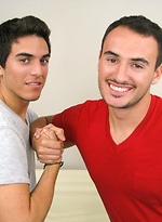 Santiago And Vincent - Bros at Work by Straight Rent Boys