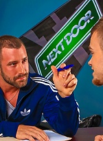 Hot muscle studs Joey Hard and Vinny Castillo in oral sex scene by Nextdoor Buddies With Vinny Castillo,Joey Hard