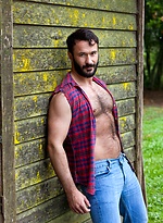 Hot, hairy and muscled Wilfried Knight by Colt Studio With Wilfred Knight