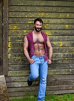 Hot, hairy and muscled Wilfried Knight by Colt Studio With Wilfred Knight