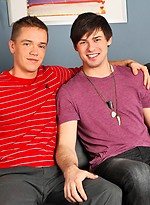 Cute boys Chance Wylder and Lucas Knight fucking by Next Door Twink With Lucas Knight