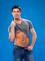 Hot brunette hunk Troy Collins by Colt Studio With Troy Collins