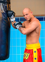 Joe Justice in a gym by Colt Studio With Joe Justice