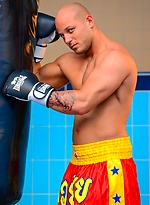 Joe Justice in a gym by Colt Studio With Joe Justice