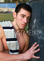 Payton strokes his dick by Frat Men