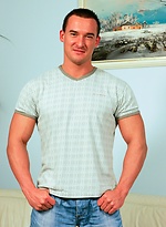 Muscle man shows his cock by Visconti Triplets