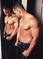 Hot indoor strip set of this Italian stud from Toronto Victor Lucca by Mark Wolff