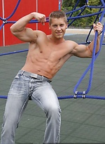 Hot muscle stud from Prague Xander Ruslan by Mark Wolff