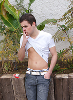 Skater Dustin Smoke And Stroke by Boys Smoking