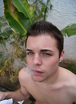 Skater Dustin Smoke And Stroke by Boys Smoking