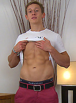 Straight Athlete David Shows off his Ripped Muscular Body by English Lads