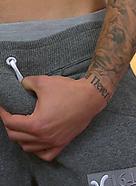 Cheeky Young Personal Trainer Anton Pumps up His Very Hard Uncut Muscle! by English Lads