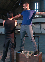 Straight Muscle God edged to the max and begging to cum. by Men On Edge