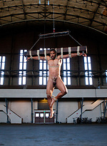 Straight Muscle God edged to the max and begging to cum. by Men On Edge