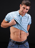 Chaz Riley strokes dick by ChaosMen