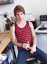 Giovanni goes ginger for this amateur gay porn solo!  by Dirty Boy Video