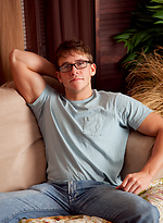 Zack Returns jerking off his muscled cock by Southern Strokes