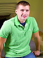 Riley strokes his cock by Active Duty