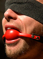 Jesse Colter flogged, edged, and cumming handfree with electricity by Men On Edge