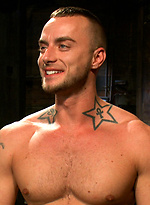 Jesse Colter flogged, edged, and cumming handfree with electricity by Men On Edge