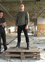 Straight Berlin stud gets edged and torment while his girlfriend watches. by Men On Edge