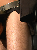 A straight cop gets tied up and edged. by Men On Edge