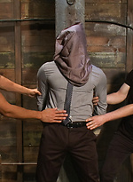 Mr Morgan Black is taken, beaten, edged and milked. by Men On Edge With Morgan Black