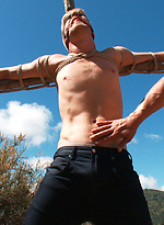 Logan Stevens is captured and edged. by Men On Edge