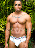 Miguel - Black Puerto Rican Muscle God Cums Twice! by Island Studs