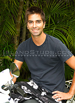 Nico - Furry Greek Surfer Busts a Nut! by Island Studs