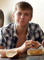 Sasha's First Boy On Boy ActionWith Kevin Warhol by BelAmi Online With Kevin Warhol,Sasha Akunin