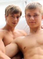 Sasha's First Boy On Boy ActionWith Kevin Warhol by BelAmi Online With Kevin Warhol,Sasha Akunin