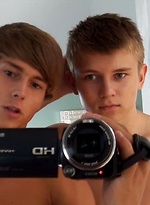 Sasha's First Boy On Boy ActionWith Kevin Warhol by BelAmi Online With Kevin Warhol,Sasha Akunin