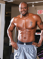Bald ebony muscle man Diesel Washington by Suite703 With Diesel Washington