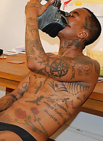 Tatted Black Hipster Humps by Alternadudes