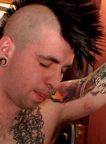 Horny Hairy Punk With Mohawk by Alternadudes